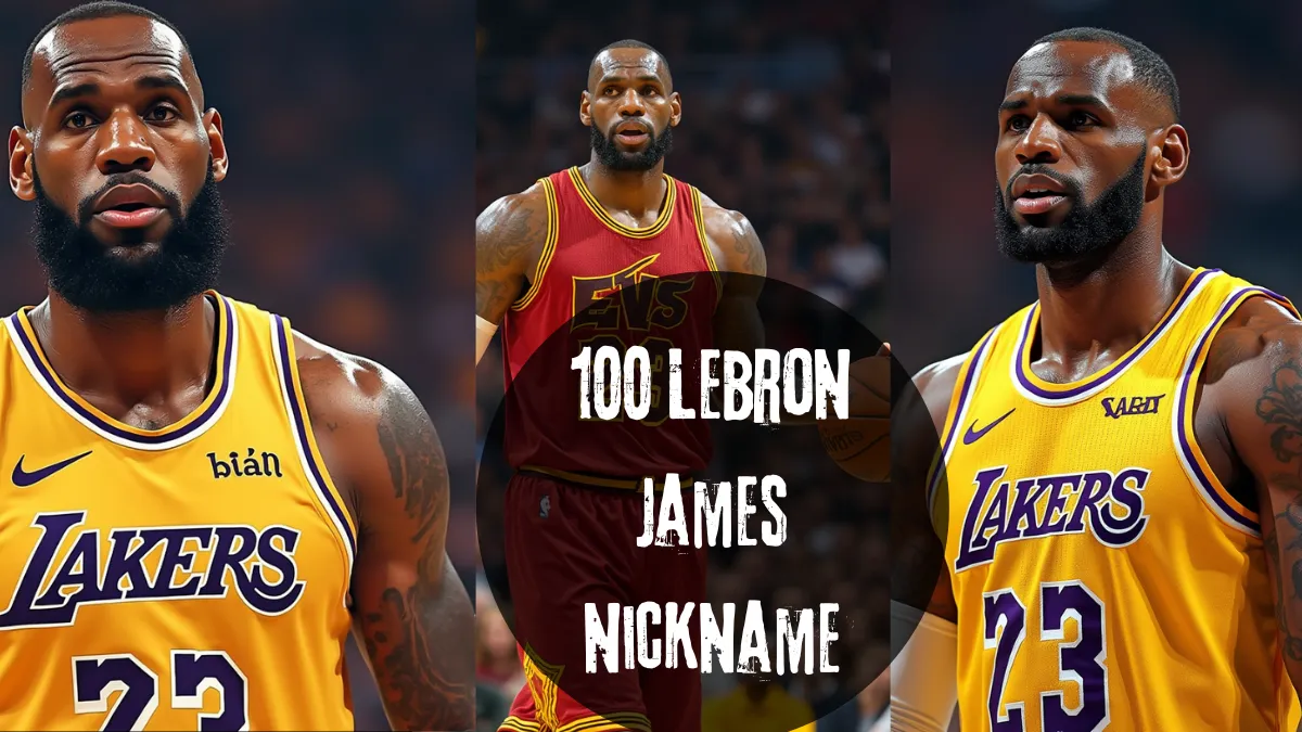 100 Lebron James nickname