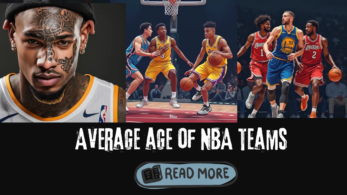 Average age of NBA teams