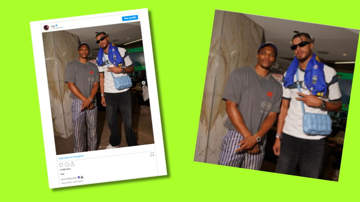 Russell Westbrook Reacts To Michael Porter Jr.'s Post
