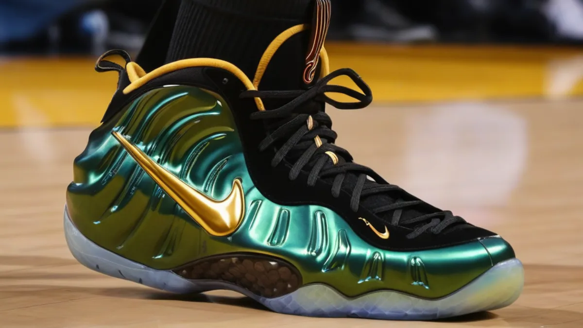 What NBA player wore Foamposites