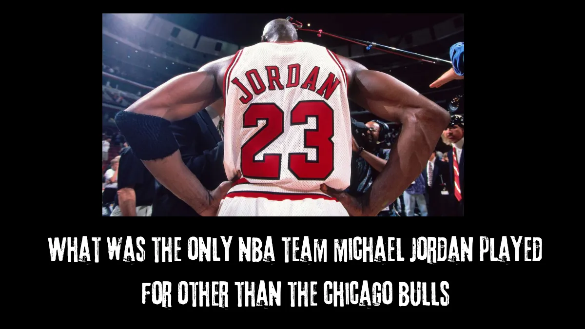 What was the only nba team michael jordan played for other than the chicago bulls