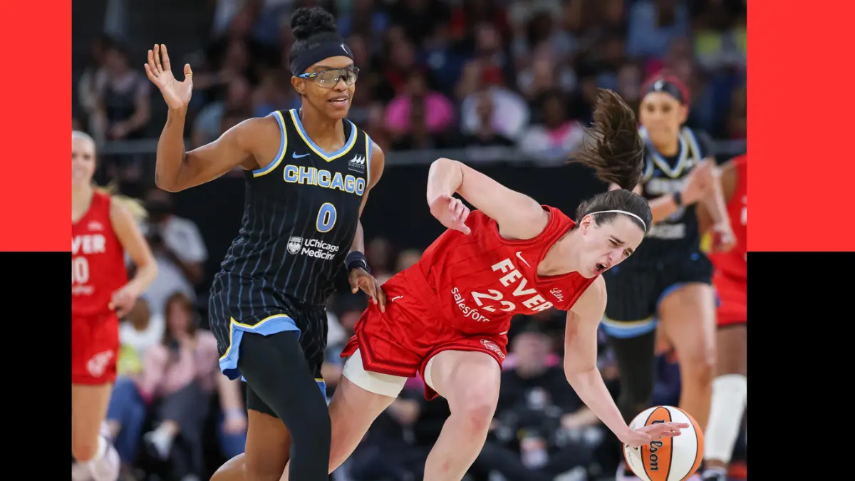 hard foul on caitlin