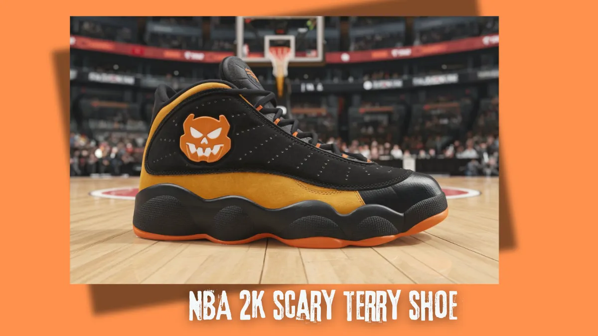 NBA 2k scary terry shoe