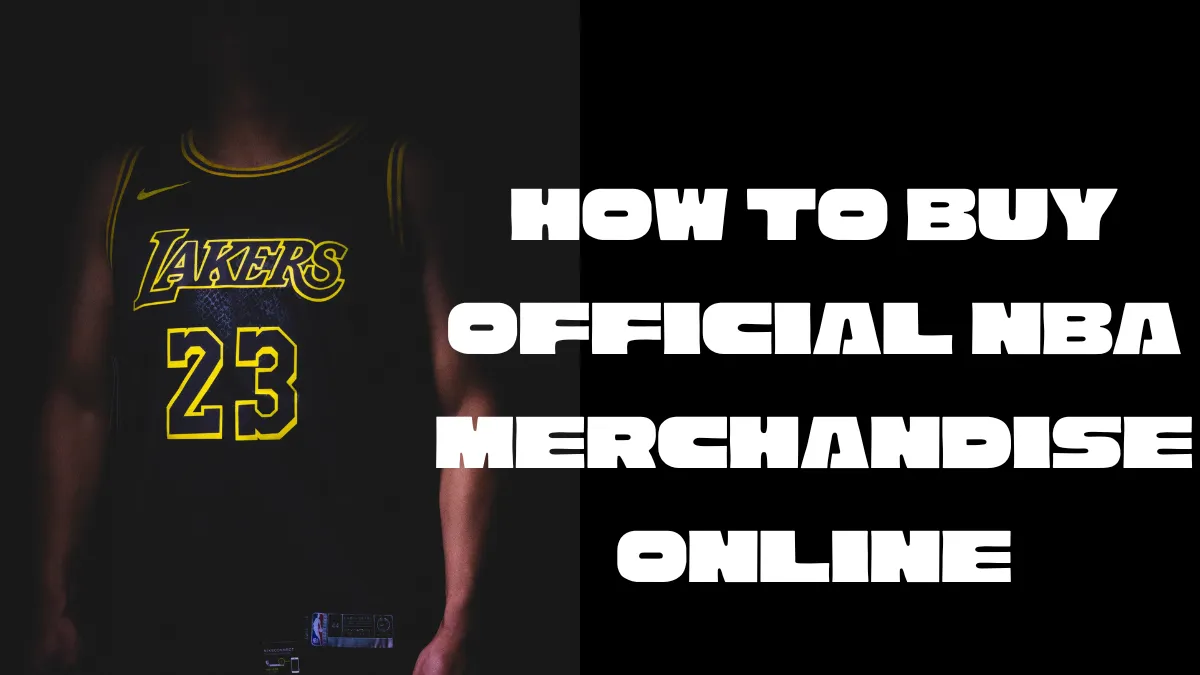 How to buy official NBA merchandise online