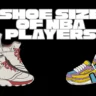 Shoe Size of NBA players