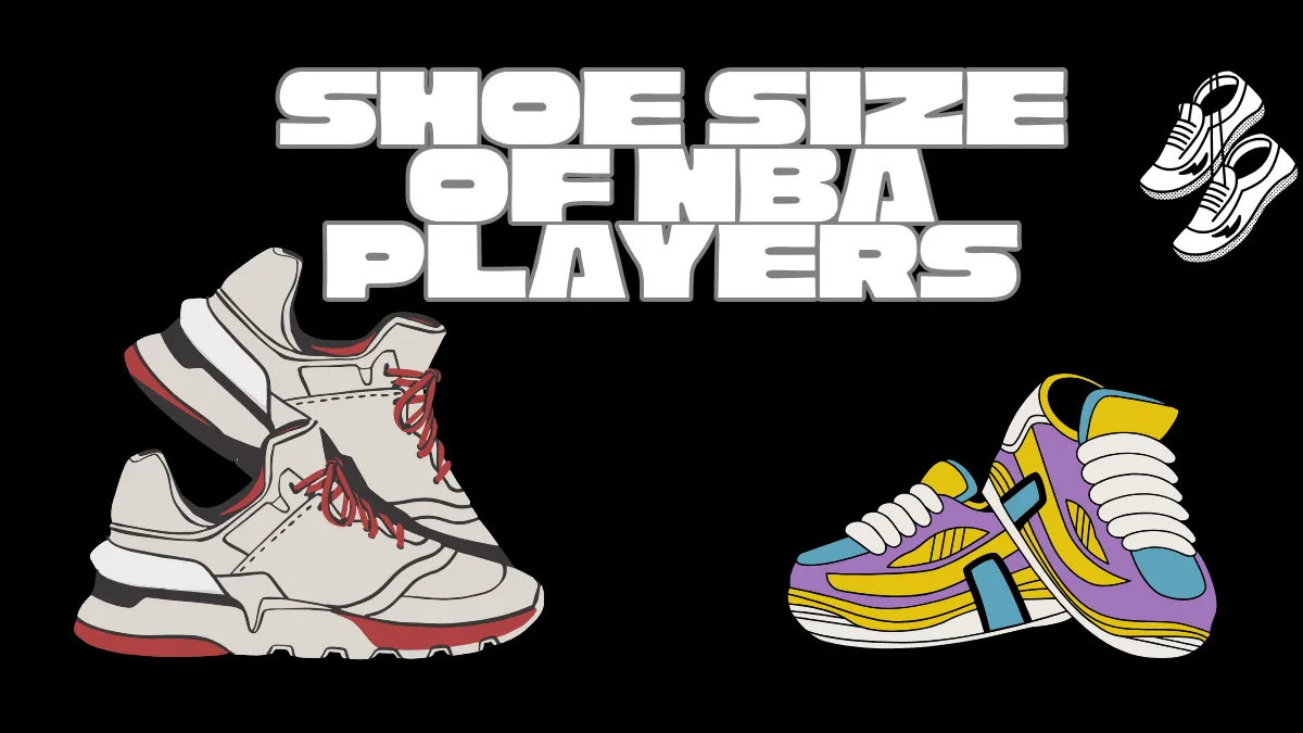 Shoe Size of NBA players