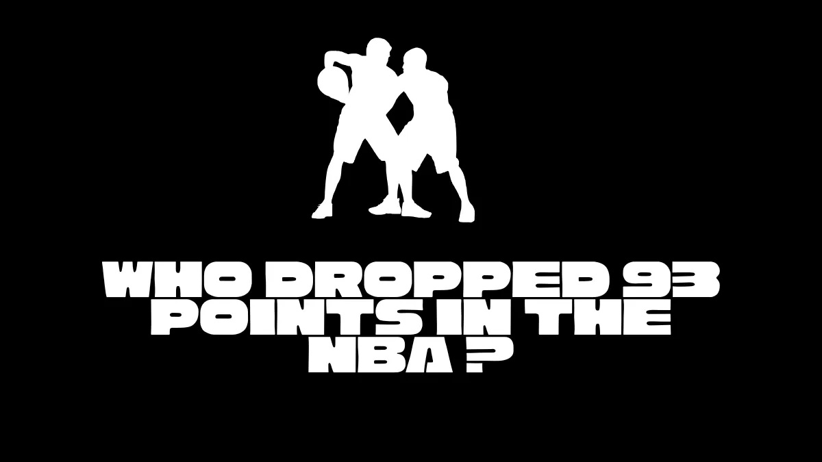 Who dropped 93 points in the NBA
