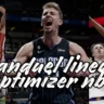 Fanduel lineup optimizer nba
