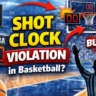 What is a shot clock violation in basketball