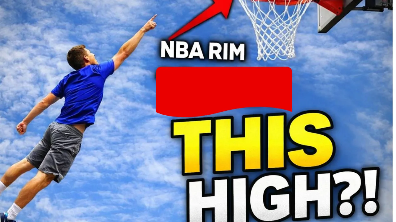 how high are nba rims